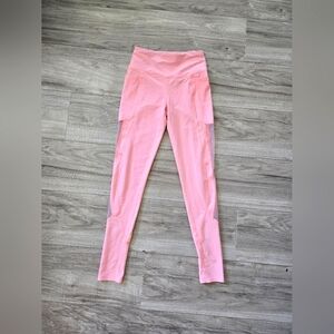 Victoria Sport Pink High-Waisted Leggings- Size XS